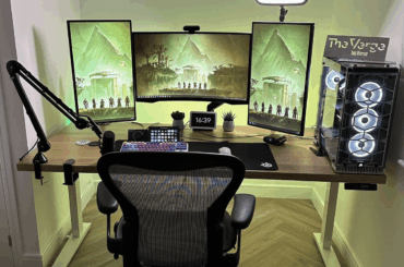 The lighting, the angles, the cable management... it's a 10/10.