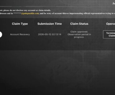 Account Claim Issue