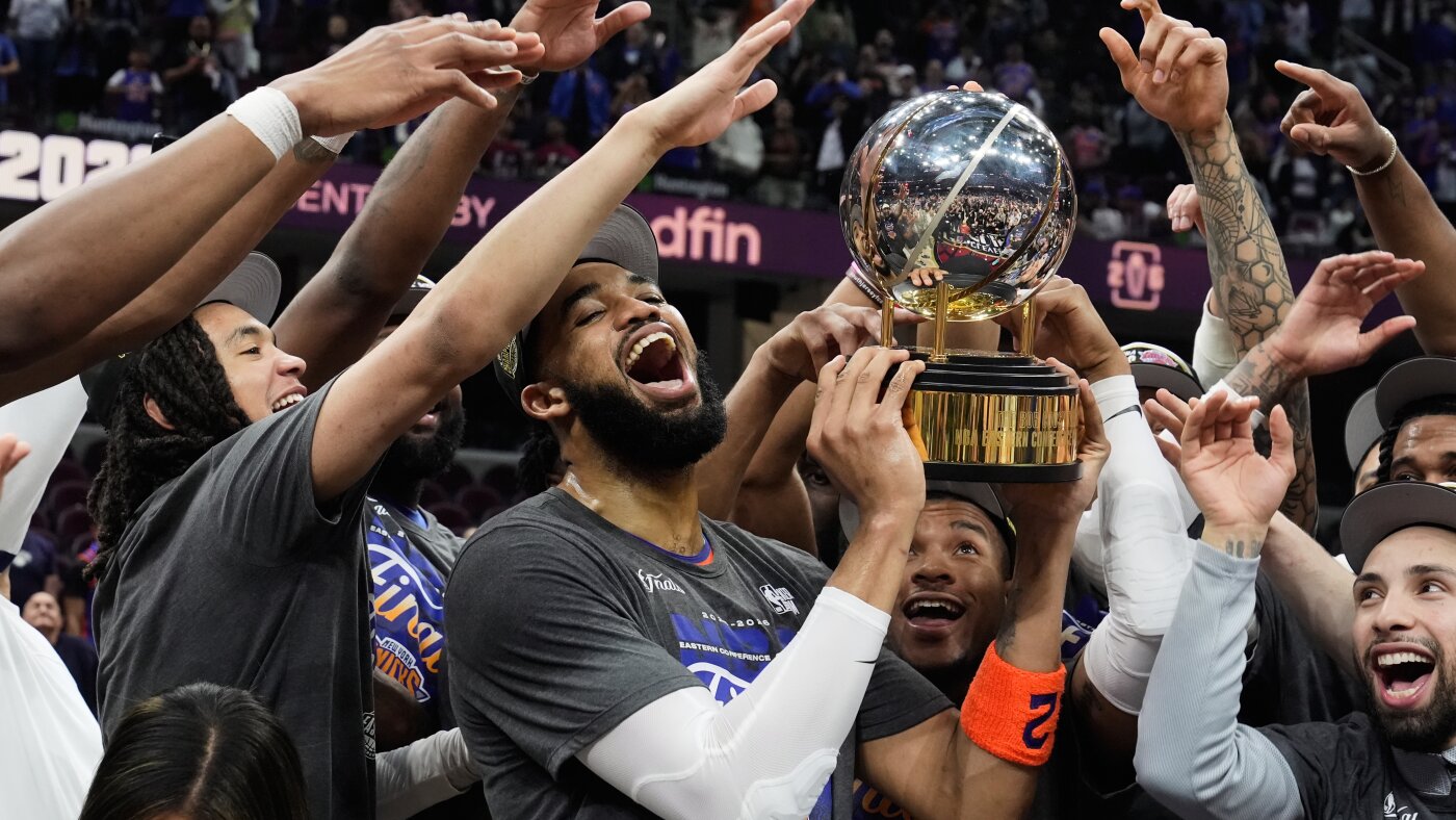 New York back in NBA Finals for first time since 1999 : NPR New York back in NBA Finals for first time since 1999 : NPR