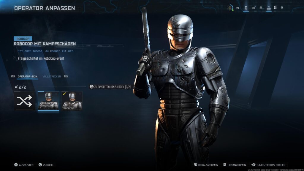As a 41-year-old old-school gamer, I have to say that the RoboCop event really got me fired up again... RoboCop was one of my Childhood Heros 💪🏻