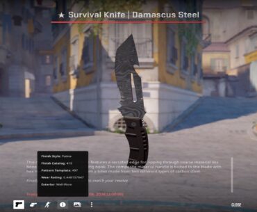 MY FIRST KNIFE PULL