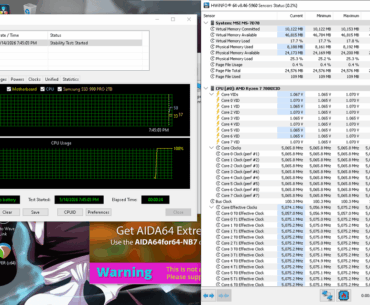 Passed a 5 minute stress test, first time trying to do some more serious over clocking, what else should I test for stability?
