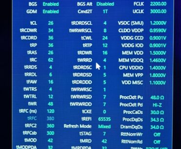 Asrock's new BIOS is flying.