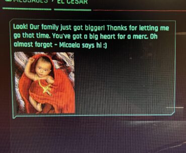 Come on… This is sweet, especially after seeing him at the fight with Razor