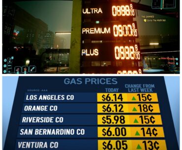 Cyberpunk's dystopian future is better than our dystopian present. Gas Prices are better in Night City - FACT!