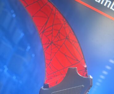 Ugliest crimson web pattern possible