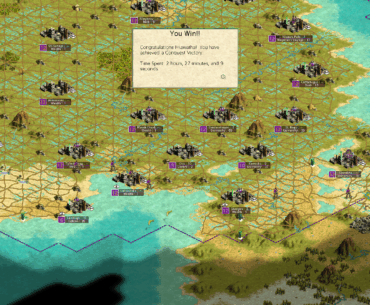 I got my first ever conquest victory in a Civilization game! [Civilization 3]