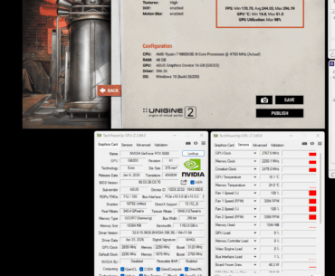 #1 Superposition 4k, 8k optimized and #3 1080p Extreme for RTX 5080
