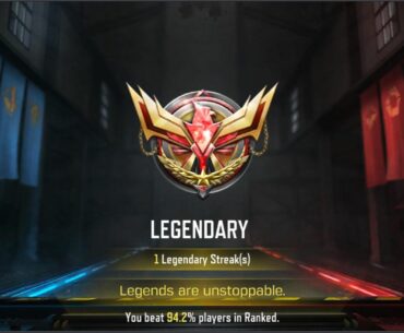 Beginner in CODM, I've reached legendary first time today.