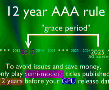 12 year AAA rule