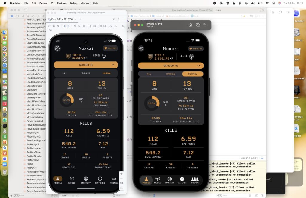 Limited Space. I need 6 testers for the Android version of my Stats Tracker for PUBG app. Send me a message and I'll get back to you.