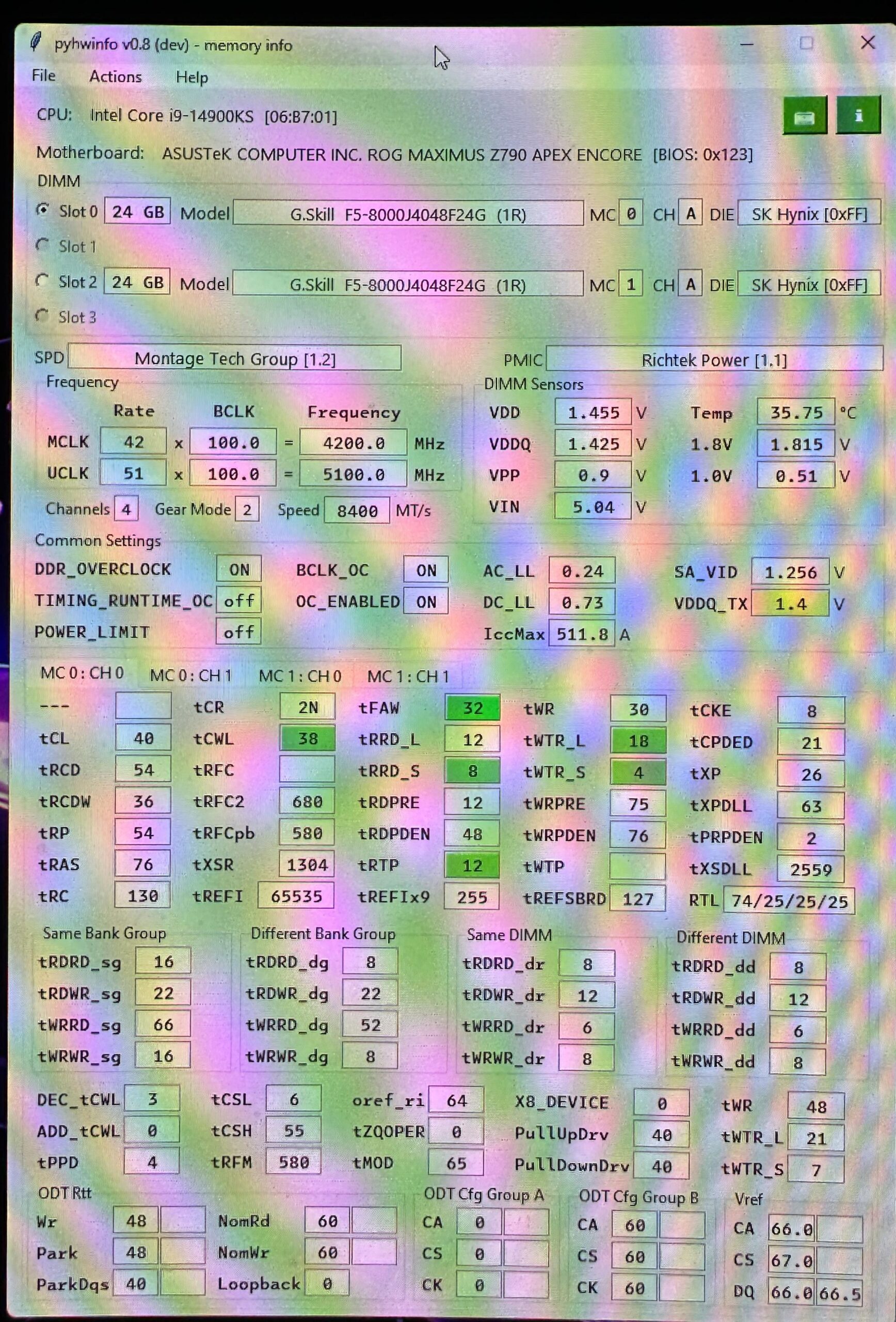 From a „bad“ 14900ks to X870E? From a „bad“ 14900ks to X870E?
