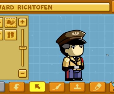 Look at who I made in Scribblenauts Unlimited