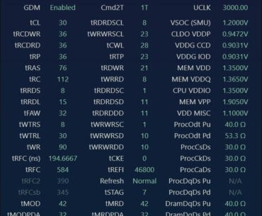 Anyone can help tune my ram please?