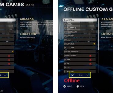 Is this bug or what? launch the game offline then you lost 12 MP maps, 9 game modes includes Gun Game AND most importantly No Easter egg in Zombies... Why?