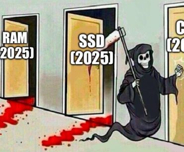 PC component shortage evolution