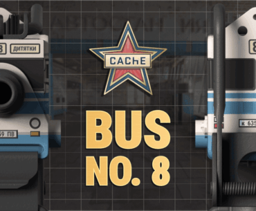 BUS No. 8 arrives on Cache!
