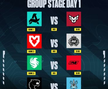 PGL Astana 2026 - Schedule - Day 1