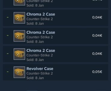 Old account and cases