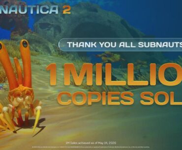 Subnautica 2 has already sold a million copies and reached 460 thousand players on steam. It hasn't even been a full day yet