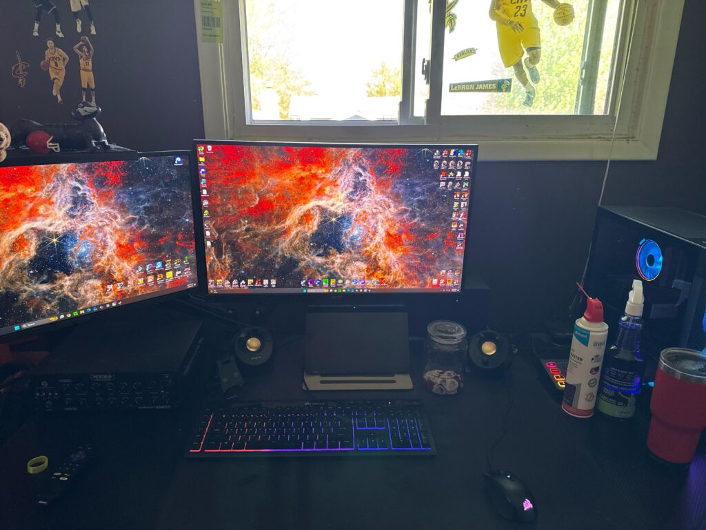 All cleaned up! The setup was in DIRE need