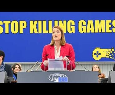 EU Parliament debated game preservation and one MEP immediately started ranting about woke games
