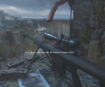 In the mission, All Ghillied Up, why didn't they just use a bazooka to kill Imran? [CoD4][MWR]