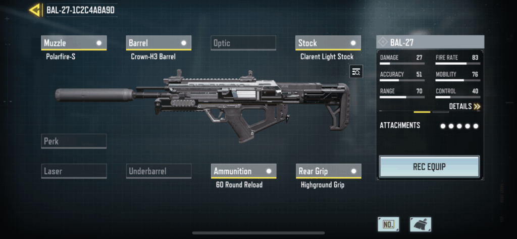 I like how MicroMG still retains its unique firing mechanism, but BAL-26 completely lost it due to the devs being lazy, now it’s just a clone of an existing gun instead of being a “niche” weapon on its own🥹