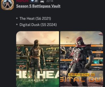 It just breaks my heart that Wild Dogs aren't included in the season's returning battle passes 💔