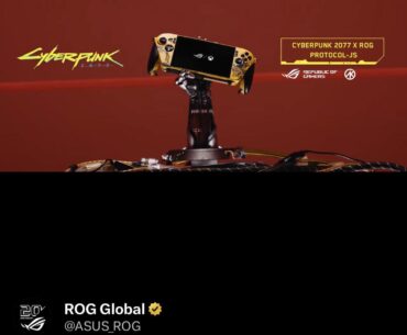 ROG Xbox Ally X Cyberpunk 2077 Special Edition announced
