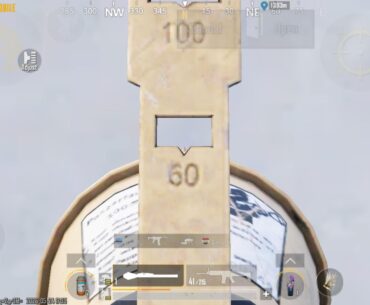 Either let me be ABLE to move this button OR make this and scope distance adjust button the same.