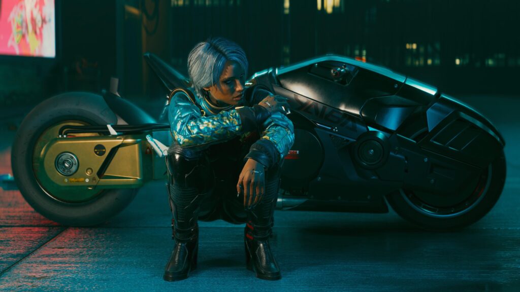 Finally took a decent photo in Cyberpunk!
