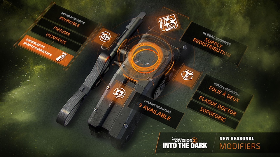 -TD2- News - The Division 2 - Into The Dark-3. Into The Dark Modifiers InfoGraphics