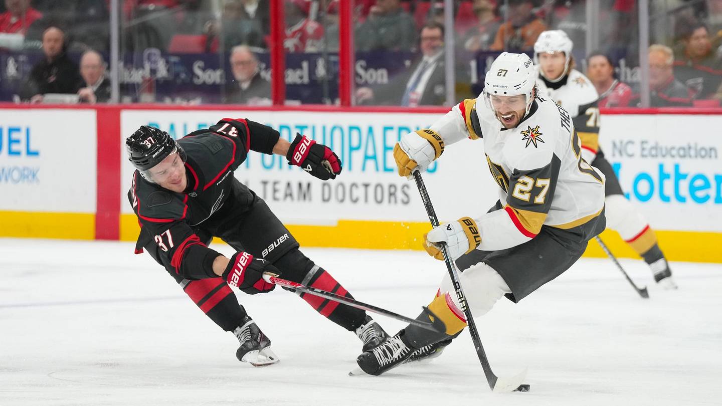 Golden Knights vs. Hurricanes: Stanley Cup Final Game 1 Live Updates Karl Rasmussen