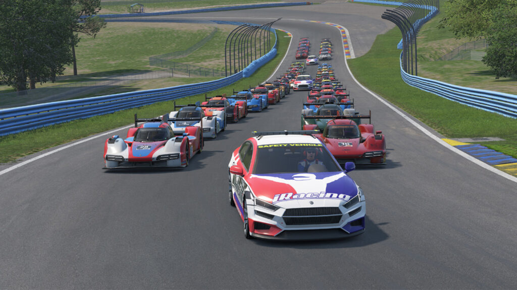 iRacing Season 3 2026 build, multi-class starts