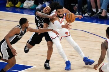 Knicks in command of NBA Finals despite four close games with Spurs
