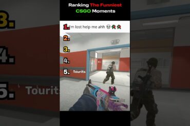 Top 5 The Best CSGO Moments 😂 #csgo #counterstrike #cs2 #cs2memes #csgomoments