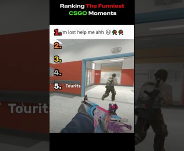 Top 5 The Best CSGO Moments 😂 #csgo #counterstrike #cs2 #cs2memes #csgomoments