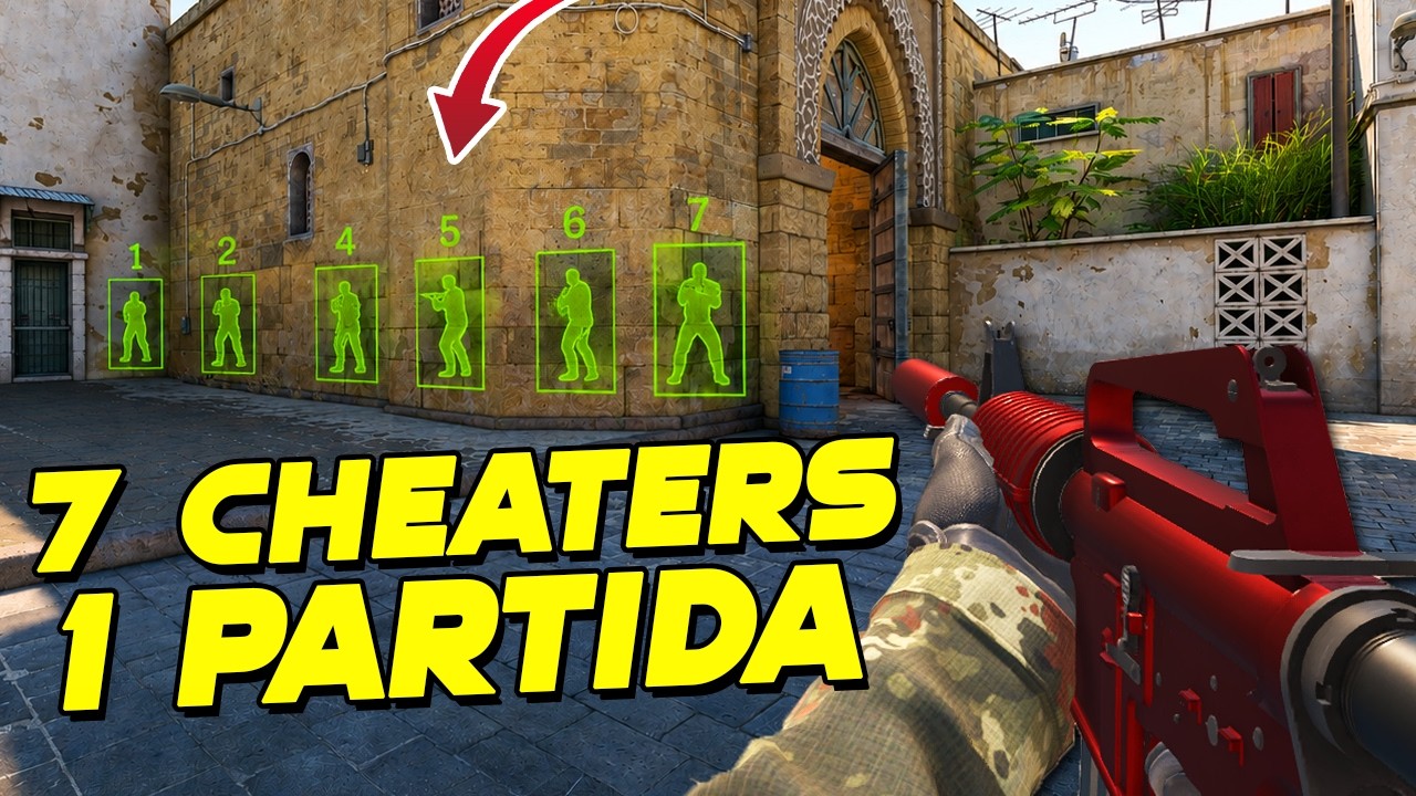 SIETE CHEATERS EN 1 SOLA PARTIDA DE COUNTER STRIKE 2 | SUSCRIPTORES VS HACKERS SIETE CHEATERS EN 1 SOLA PARTIDA DE COUNTER STRIKE 2 | SUSCRIPTORES VS HACKERS