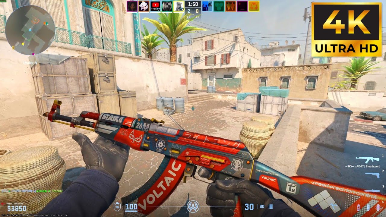 Counter Strike 2 Gameplay 4K (No Commentary) Counter Strike 2 Gameplay 4K (No Commentary)
