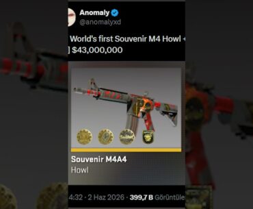 BU SKINLER İÇİN 43 MİLYON DOLAR İSTEDİ?! #cs2 #counterstrike #csgo #shorts #cs2skins