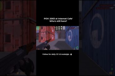 POV: 2003 at Internet Cafe' Can you guess this map?#csgo #cs  #cs2  #Gaming #RetroGaming