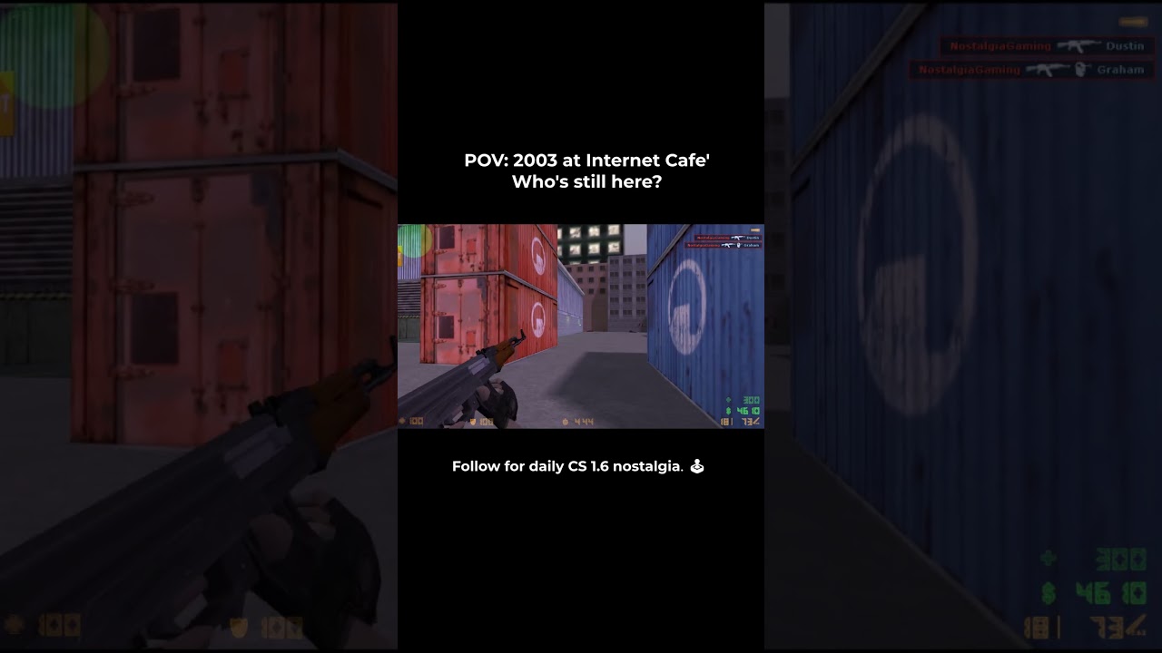 POV: 2003 at Internet Cafe’ Can you guess this map?#csgo #cs #cs2 #Gaming #RetroGaming POV: 2003 at Internet Cafe' Can you guess this map?#csgo #cs #cs2 #Gaming #RetroGaming