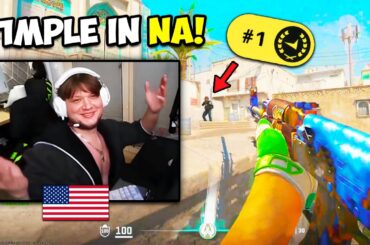 S1MPLE PLAYS NA FACEIT AND DESTROYS #1 RANKED! CS2 Clips
