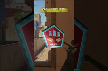 3 INSANE WALLBANGS in CS2 #cs2
