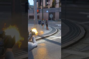 First Day on GTA 6 be like ! #shortsviral #gta #gtaglitch #gaming #firstpersonshooter #gtaonlinegta