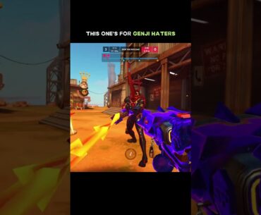 For Genji haters #overwatch2 #gaming #overwatchclips #overwatch #ow2
