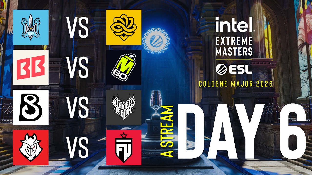 IEM Cologne Major 2026 – Day 6 – Stream A IEM Cologne Major 2026 - Day 6 - Stream A