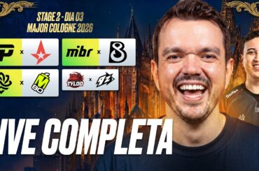DIA 3 - IEM COLOGNE MAJOR 2026 STAGE 2  - !socio - Siga @Gaules nas redes sociais!