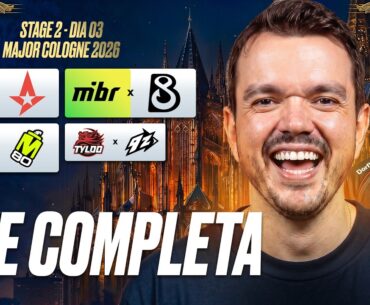 DIA 3 - IEM COLOGNE MAJOR 2026 STAGE 2  - !socio - Siga @Gaules nas redes sociais!